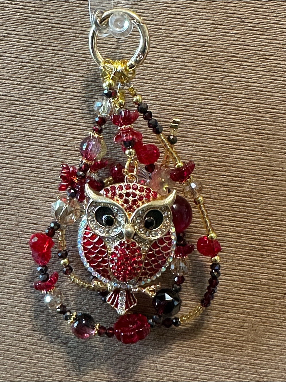 Assorted Beaded Bag/Phone Charms